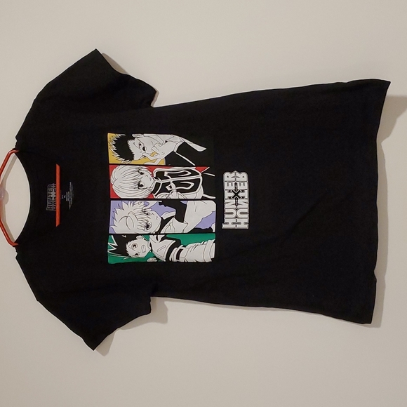 HUNTER X Black short sleeve graphic tee shirt XL Anime - Picture 2 of 5